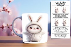 Ghostly Blossom Mug Sublimation Product Image 1