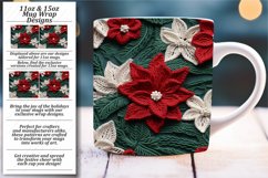 Winter Crochet Magic: 3D Christmas Mug Design Product Image 1