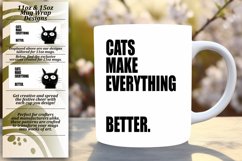 Meow Mug Wisdom: Cat Lover&#039;s Delight Product Image 2