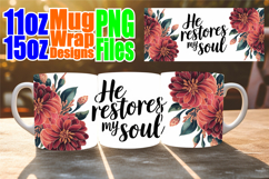 Playful mornings 11oz 15oz sublimation wrap, Christian Product Image 1