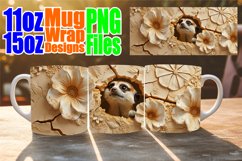 Mystical Animal Hole-in-Wall Mug Design Product Image 1