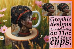 Radiant Reflections: Sublimation Mug Wrap Product Image 1