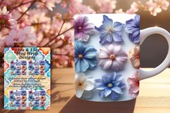 Floral Beauty Mug Assortment Product Image 1