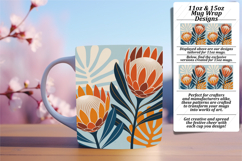 BEAUTIFUL PNG for 15oz Mug Wrap , Flowers Product Image 1