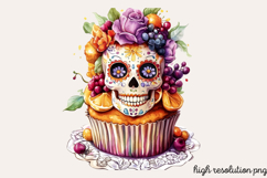 Da de Los Muertos Sublimation PNG Product Image 1