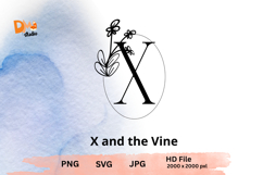 and the Vine Monogram Product Image 1