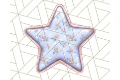 Cute Puffy Star Clipart PNG, 3D Glossy Pastel Stars Clip Art Product Image 4