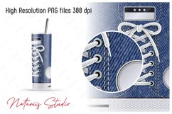 Monogram Sneaker patterns for 20oz SKINNY TUMBLER. Product Image 4