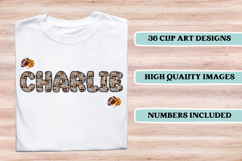 Father’s Day Alphabet clipart, father’s day letters doodle Product Image 3