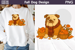 Fall Dogs Clipart | Autumn Puppy Sublimation Bundle Product Image 26