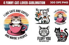 What ?? PNG Funny Cat Lover Sublima Product Image 1