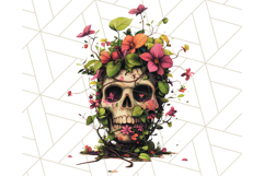 Floral Punk Frogs PNG - Neon Reble Grunge Amphibians Clipart Product Image 4