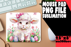 Sweet Desk Mat Sublimation Style, Cute Easter Product Image 1