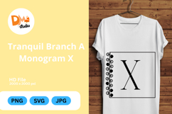 Tranquil Branch Monogram Icon Product Image 1