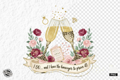 Coquette Wedding PNG Sublimation Product Image 1
