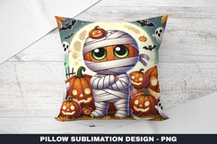 Halloween Pumpkin Pillow Case Sublimation | Pillow Cover Product Image 1