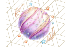Kawaii Galaxy Buddies Clipart PNG, Cute Planets Clip Art Product Image 4