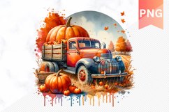 Autumn Botanical Sublimation - Clipart PNG Design Product Image 1