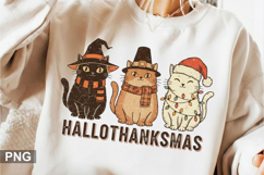 HalloThanksmas Sublimation - Thanksgiving Design Product Image 1