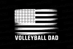 Volleyball Dad svg | Father&#039;s day Svg | Svg Files for Cricut Product Image 1