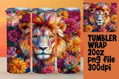 Sublimation-Ready 20oz Design , Leo Product Image 1