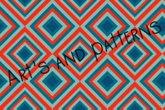 Retro vintage geometrical pattern with triangles Product Image 3