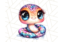 Safari Animals Clipart Png, Cute Kawaii Style for Crafts Product Image 4
