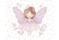 Pastel Purple Fairy Garden Clipart Enchanted Cottagecore Png Product Image 3