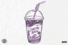 Hand-Drawn Summer Drink Clipart Product Image 1