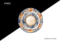 Watercolor Moroccan Clipart Product Image 1