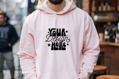 Gildan 18500 Hoodie Mockups, Christmas Gildan 18500 ladies Product Image 1