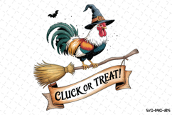 Cluck or Treat Svg | Halloween Svg | Svg Cut Files Product Image 1