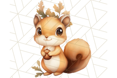 Whimsical Woodland Animals and Nature PNG, Forest Animals Product Image 4