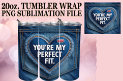 Dreamy vibes 20oz tumbler wrap, Heart Quote Product Image 1