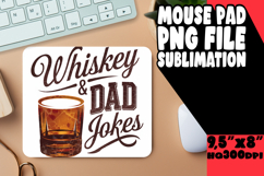 Cozy Mouse Pad Sublimation Magic, Father's Day Product Image 1