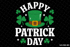 Happy St Patrick&#039;s day Svg Design | Svg Cut Files Product Image 1