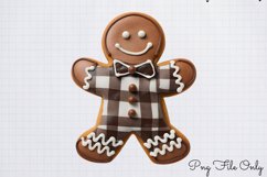 Black White Plaid Christmas PNG Product Image 1
