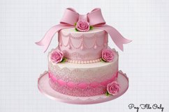 Baby Girl Desserts Clipart PNG Product Image 1