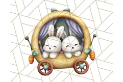 Royal Carriage & Princess Vehicle PNG Clipart for Fairytales Product Image 4