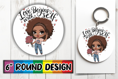 Radiant Sublimation Ornaments, Love Woman Product Image 1