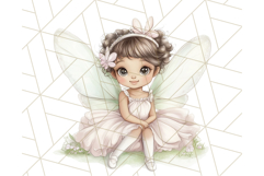 Pastel Fairies and Butterflies PNG, Spring Fantasy Clipart Product Image 4