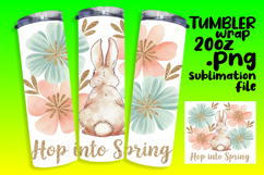 Personalized 20oz Tumbler Gift , Easter Product Image 1