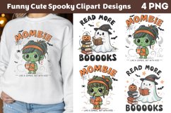 Funny Halloween Cute Spooky, Funny Halloween Sublimation Product Image 1