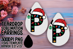 Charming Teardrop Design for DIY , Christmas Product Image 1