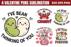 Valentine Puns Sublimation PNG Product Image 1