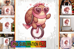 VIBRANT Sublimation Art for TSHIRTS, Turtle Product Image 1