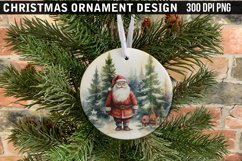 Christmas Ornament Sublimation PNG Design Product Image 1