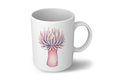 Underwater Sea Anemone Pastel Ocean Coral Plant PNG Summer Product Image 6