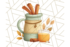 Woodland Apple Orchard Festival PNG Fall Clipart Product Image 4