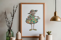 Whimsical Summer Beach Grandma Clipart Product Image 5